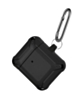 AirPods 1/2 ShockProof TPU+PC Case - BLACK & BLACK (Only Ground Shipping)