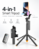 AI Face Tracking Selfie Stick Tripod with Wireless Remote (BLACK) (Only Ground Shipping)