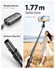 Auto Pop-Up 360° Rotating Selfie Stick Tripod (Black) (Only Ground Shipping)