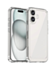 iPhone 16 Plus Hybrid Case with Air Cushion Technology (CLEAR) (Only Ground Shipping)