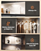 Rechargeable Magnetic Motion-Sensored Cabinet Light (20cm) (Only Ground Shipping)