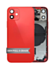Back Housing Frame with Small Components Pre-Installed for iPhone 12 Mini (RED) (OEM Pull A Grade)