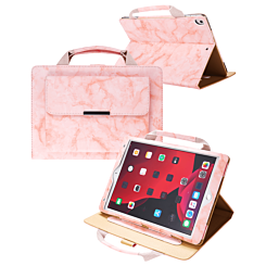 Smart Work Bag Style Case - MARBLE BLACK for iPad Mini 1 / 2 / 3 / 4 / 5 (Only Ground Shipping)