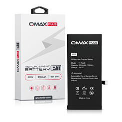 Stock up on the QMAX Plus Replacement Battery for iPhone 11, 3110 mAH.