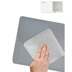 Soft Fiber Polishing Cloth for Apple Screens (16cm / 16cm) Washable and Reusable (Not Returnable)