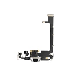 Buy the charging port flex cable for iPhone 11 Pro Max in black. It’s an OEM pull.