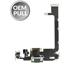 Order the charging port flex cable for iPhone 11 Pro Max in midnight green. It’s an OEM pull.