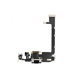 Grab the wholesale deals on the charging port flex cable for iPhone 11 Pro Max in space gray. Daughter board soldering is required.