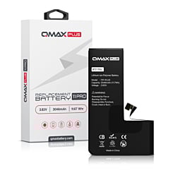 Order the QMAX Plus replacement battery for iPhone 11 Pro, 3046 mAh.

