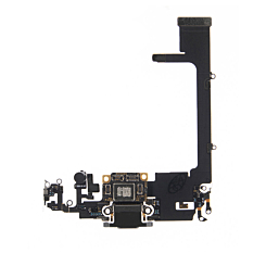 Purchase the charging port flex cable in Space Gray for iPhone 11 Pro, premium.

