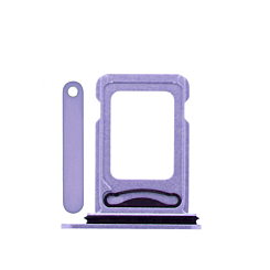 Stock up on the dual SIM card tray for iPhone 12 in purple.
