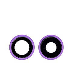 Shop the premium 2-piece back camera lens with bracket in purple for iPhone 12 and 12 Mini.
