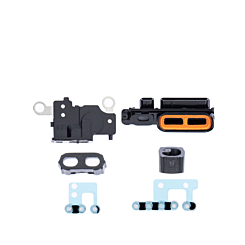 Shop the black loud speaker and microphone mesh for iPhone 12 Pro and iPhone 12, pack of 10.
