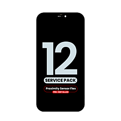 Shop the OLED assembly with proximity sensor flex pre-installed for iPhone 12, Service Pack.
