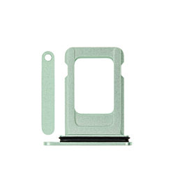 Stock up on the green single SIM card tray for iPhone 12.
