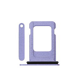 Buy the purple single SIM card tray for iPhone 12.
