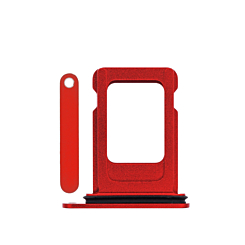 Shop the red single SIM card tray for iPhone 12.
