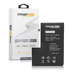 Buy the QMAX Pro Extended Capacity Replacement Battery for iPhone 12 Pro Max 4420 mAH.

