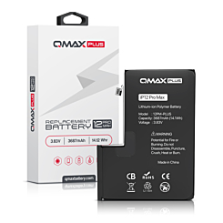 Purchase the QMAX Plus Replacement Battery for iPhone 12 Pro Max 3687 mAH.





