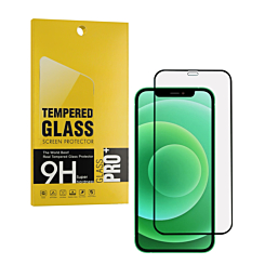 Stock up on the Anti-Scratch Edge to Edge Black Rim Coverage 2.5D 1 Piece for iPhone 12 Mini.
