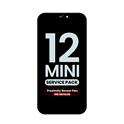 Buy the OLED Assembly with Proximity Sensor Flex Pre-Installed for iPhone 12 Mini Service Pack.
