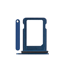 Purchase the Single Sim Card Tray for iPhone 12 Mini Blue.
