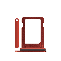 Single Sim Card Tray for iPhone 12 Mini (RED)