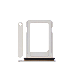 Single Sim Card Tray for iPhone 12 Mini (WHITE)