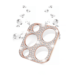 Purchase the Back Camera Diamond Frame for iPhone 12 Pro, Rose Gold.







