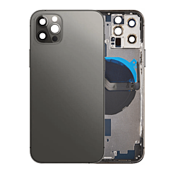 Purchase the Back Housing Frame with Small Components Pre-Installed for iPhone 12 Pro NO LOGO GRAPHITE.







