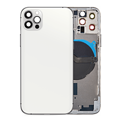 Shop the Back Housing Frame with Small Components Pre-Installed for iPhone 12 Pro NO LOGO SILVER.







