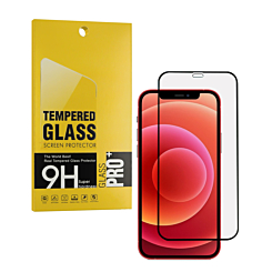 Order the Anti-Scratch Edge to Edge Black Rim Coverage for iPhone 12 Pro Max 2.5D 1 Piece.

