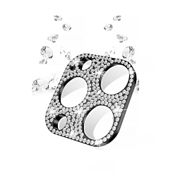 Shop the Back Camera Diamond Frame for iPhone 12 Pro Max BLACK.

