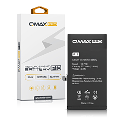 Stock up on the QMAX Pro Replacement Battery for iPhone 13, 3227 mAH.

