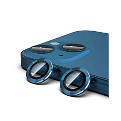 Stock up on the Metal Ring with HD Tempered Glass for iPhone 13 and 13 Mini in Blue.






