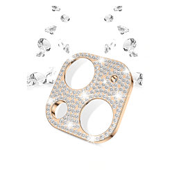 Order the Back Camera Diamond Frame for iPhone 13 Mini and 13 in Gold.