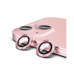 Buy the Metal Ring with HD Tempered Glass for iPhone 13 and 13 Mini in PINK.








