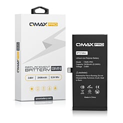 Buy the QMAX Pro Replacement Battery for iPhone 13 Mini 2406 mAH.


