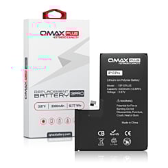 Stock up on the QMAX Plus Extended Capacity Replacement Battery for iPhone 13 Pro 3300 mAH.
