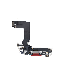 Order the Charging Port Flex Cable for iPhone 13 Mini Red Aftermarket.