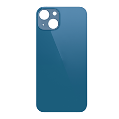 Purchase the Back Glass with Bigger Camera Hole for iPhone 13 Mini No Logo Blue.
