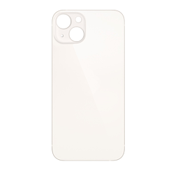 Shop the Back Glass with Bigger Camera Hole for iPhone 13 Mini No Logo Starlight.