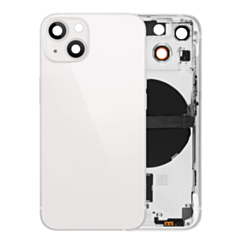 Back Housing Frame with Small Components Pre-Installed for iPhone 13 Mini (NO LOGO) (International) (STARLIGHT)