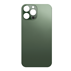 Buy the Back Glass with Bigger Camera Hole for iPhone 13 Pro NO LOGO ALPINE GREEN.
