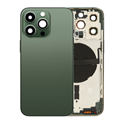 Back Housing Frame with Small Components Pre-Installed for iPhone 13 Pro (NO LOGO) (International) (ALPINE GREEN)