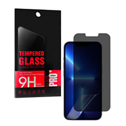 Privacy Tempered Glass for iPhone 13 / 13 Pro / 14 / 16e / 17e (2.5D / Pack of 10)
