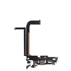 Grab the wholesale deals on the gold OEM pull charging port flex cable for iPhone 13 Pro Max.

