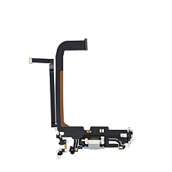 Shop the silver premium charging port flex cable for iPhone 13 Pro Max.

