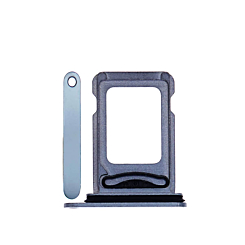 Purchase the Sierra Blue dual SIM card tray for iPhone 13 Pro and 13 Pro Max.

