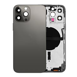 Back Housing Frame with Small Components Pre-Installed for iPhone 13 Pro Max (NO LOGO) (International) (GRAPHITE)